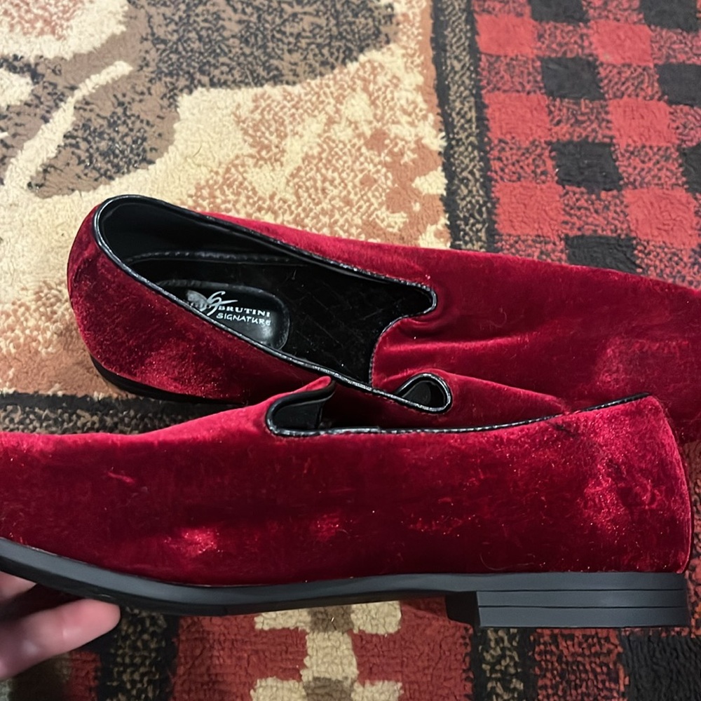 Mens Giorgio Brutini velvet loafer - Picture 7 of 7
